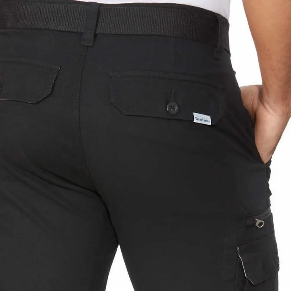 Wearfirst Men’s Black shorts Beach - Picture 5 of 7